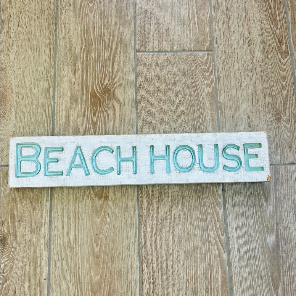 Beach House Sign NEW